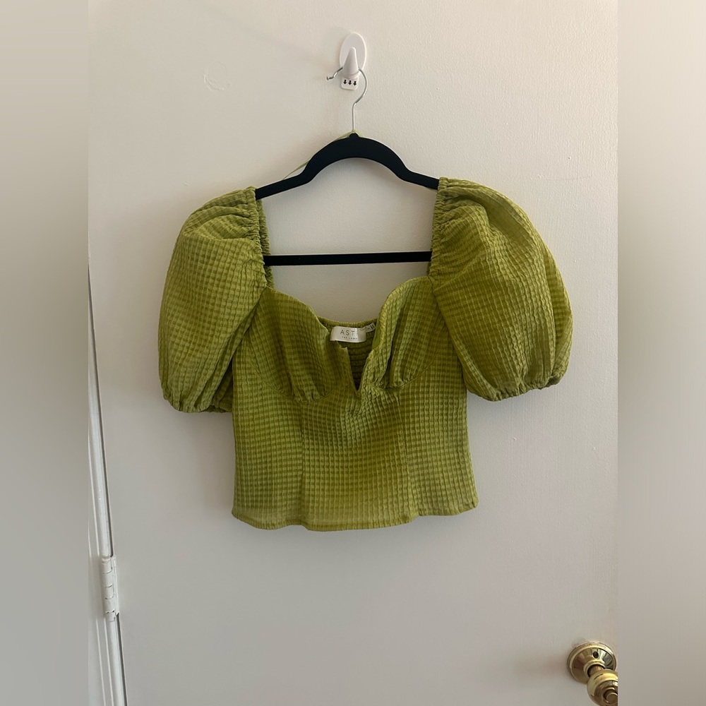 ASTR the Label Puff Sleeve Top (Daydreamer top)